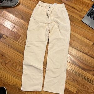 Size 3 R, waist 26 Hollister ultra high-rise corduroy pants